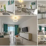 Newly Reformed With Sea View And Pool, Near The Beach, In Playa De Americas דירה