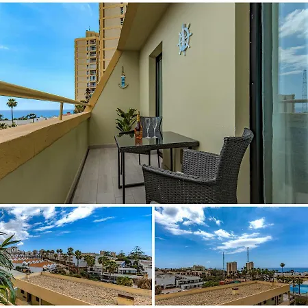 Appartement Newly Reformed With Sea View And Pool, Near The Beach, In Playa De Americas