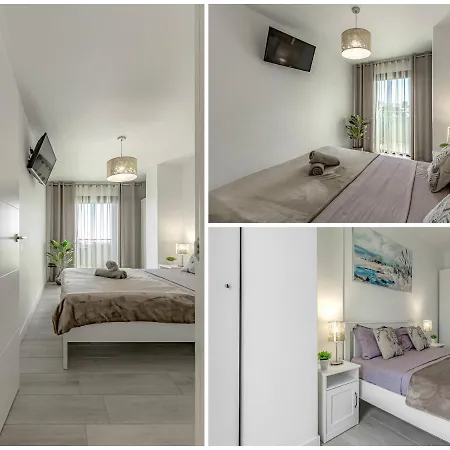 Newly Reformed With Sea View And Pool, Near The Beach, In Playa De Americas Apartment *